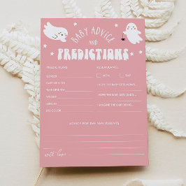Kawaii Halloween Baby Shower Advice & Predictions Inbjudningar