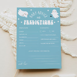 Kawaii Halloween Baby Shower Advice & Predictions Inbjudningar
