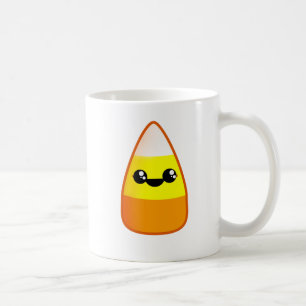 Kawaii Halloween Candy corn Kaffemugg