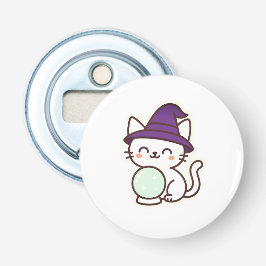 Kawaii Halloween Cat - Magic & Adsible Spooky Flasköppnare