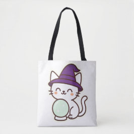 Kawaii Halloween Cat - Magic & Adsible Spooky Tygkasse