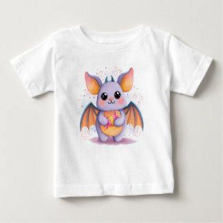 Kawaii Halloween Fladdermus T-Shirt