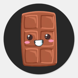 Kawaii Halloween Group Costume Party S'mores Choco Runt Klistermärke