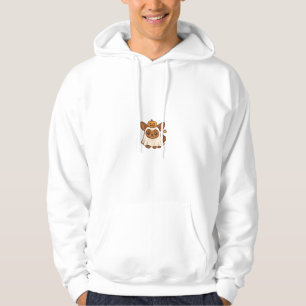 Kawaii Halloween Hund � Pumpa Spö Papegoja Klister Hoodie