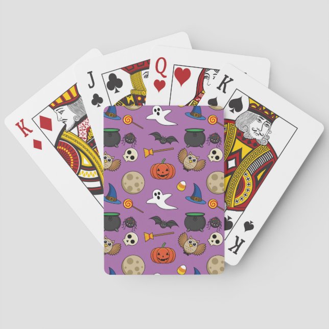 Kawaii Halloween Pack Casinokort (Baksidan)