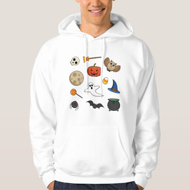 Kawaii Halloween Pack Hoodie (Framsida)