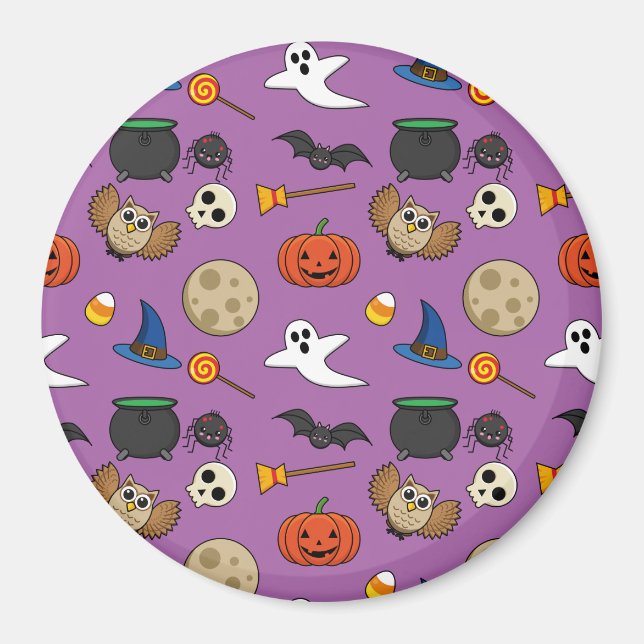 Kawaii Halloween Pack Magnet (Framsidan)