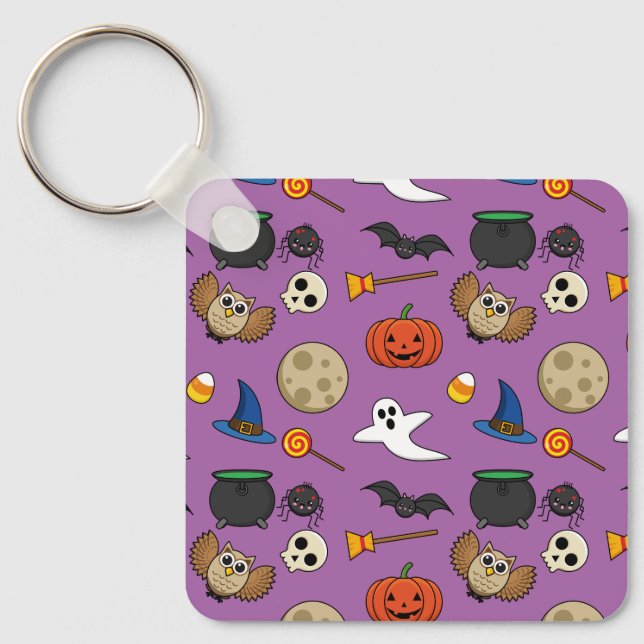 Kawaii Halloween Pack Nyckelring (Framsida)