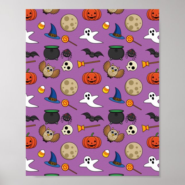 Kawaii Halloween Pack Poster (Framsidan)