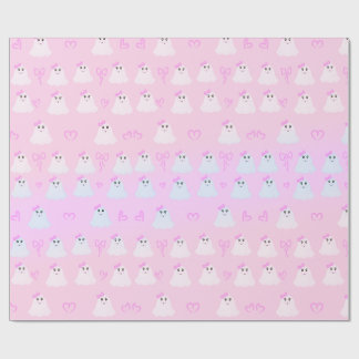 Kawaii Halloween | Söta Pastellfärgade Spöken Presentpapper