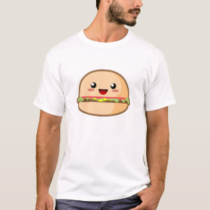 Kawaii hamburgare tee