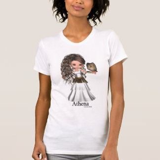 Kawaii härlig Athena grekisk gudinnaskjorta Tee Shirt