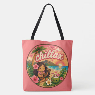 Kawaii Hawaii - Söt Citat Tygkasse