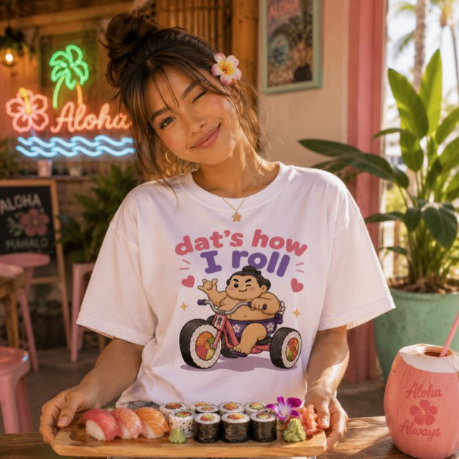 Kawaii Hawaii - Sumo Sushi T Shirt (Skapare uppladdad)
