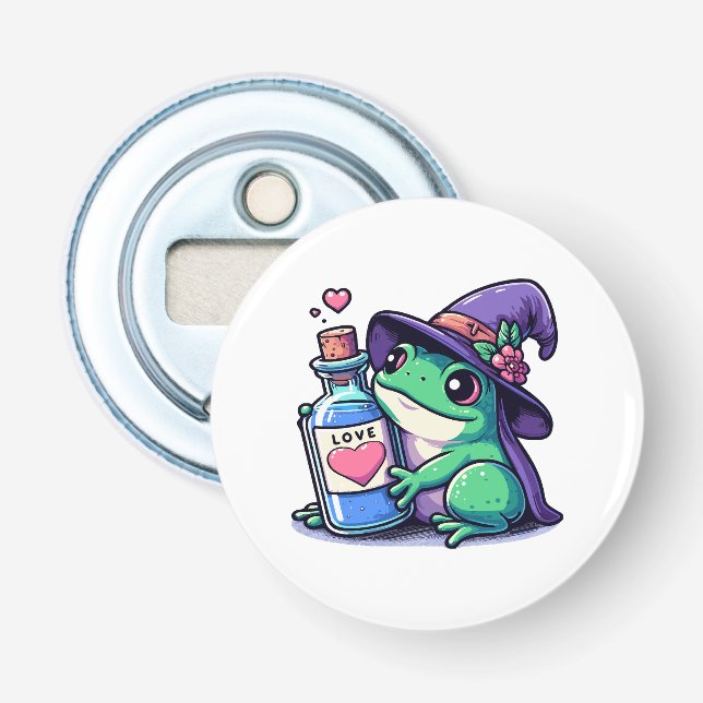 Kawaii häxig kärlekspotions flasköppnare (Framsidan)