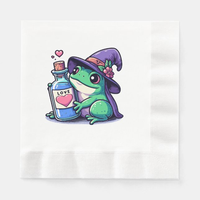 Kawaii häxig kärlekspotions pappersservett (Framsidan)