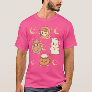 Kawaii Hijabi Teaset T Shirt