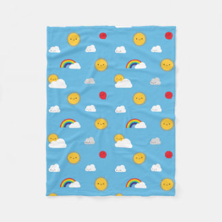 Kawaii Himmel Fleecefilt