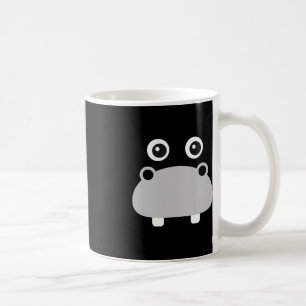 Kawaii Hippo Ansikte Easy Halloween Costume Boys Kaffemugg