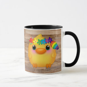 Kawaii Hippy Chick Mugg