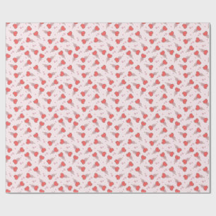 Kawaii Hjärtan Snurrapresentpapper Presentpapper