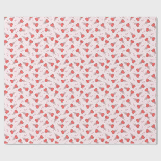 Kawaii Hjärtan Snurrapresentpapper Presentpapper