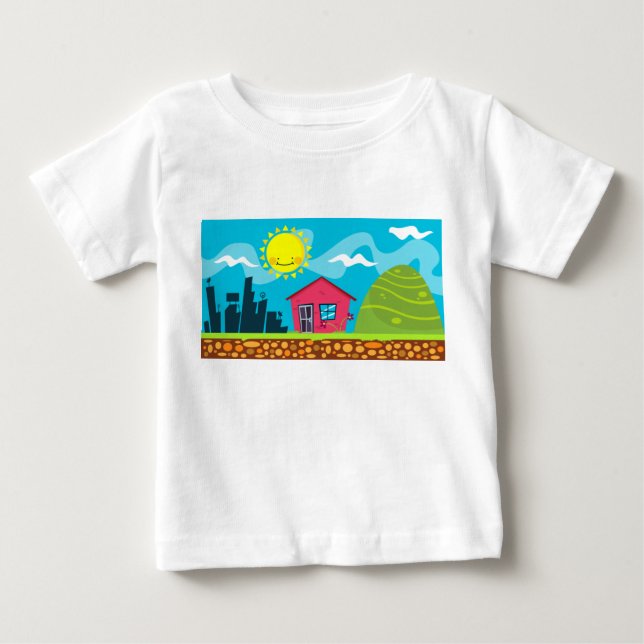 Kawaii House och Backe T Shirt (Framsida)