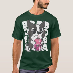 Kawaii Hund Boba Tea Bubble Tea Anime Kawaii Neko T Shirt