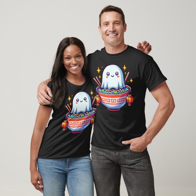 Kawaii Hungriga Spökfestivalen T Shirt (Unisex)