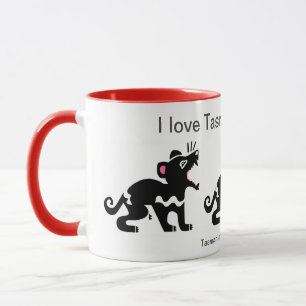 Kawaii - I kärlek Tasmanian DJÄVULEN - Mugg