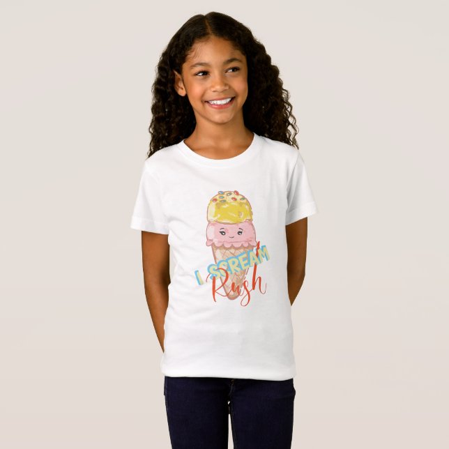 Kawaii I Skräh Rush Kids T-shirt (Hel framsida)