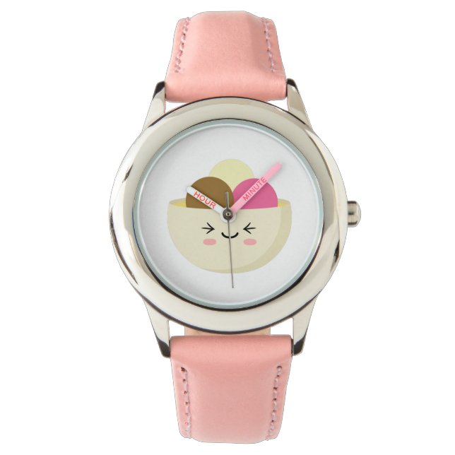 Kawaii Ice Cream Armbandsur (Framsida)