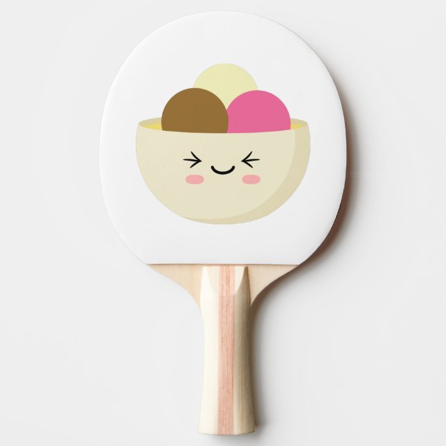 Kawaii Ice Cream Pingisracket (Framsidan)