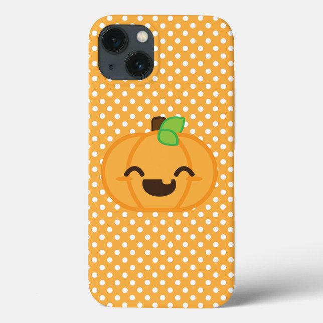 Kawaii Jack o lantern Pumpkin iPad Case (Baksida)