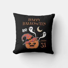 Kawaii Jack O'Lantern Creepy Cute Kudde