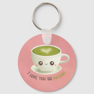 Kawaii Jag Älskar Dig Så Matcha Puns Till Henne Ny Nyckelring