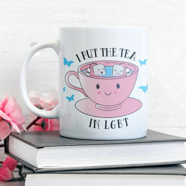 Kawaii jag satte tean i HBT Kaffemugg (Transform! Brighten up your or someone special's tea time!)