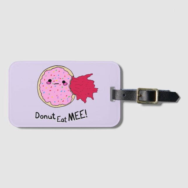 Kawaii Jam Munk Ät Mig Bagagebricka (Framsida horisontal)