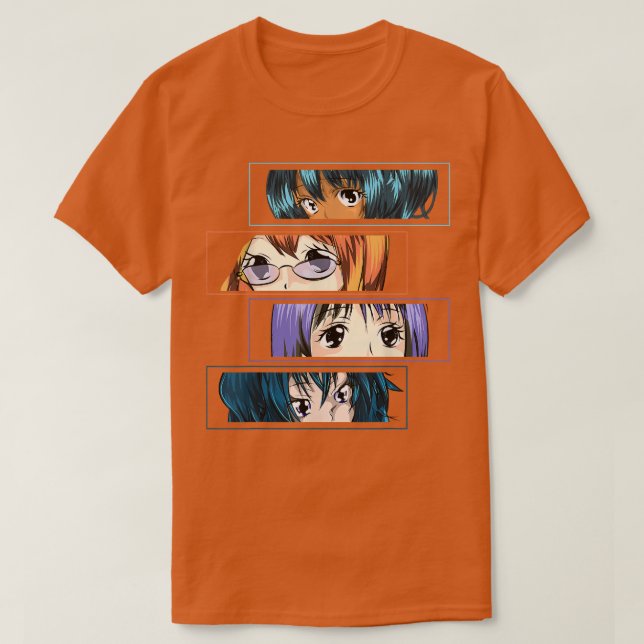 Kawaii Japan Manga Otaku Girl Japansk Anime Otaku T Shirt (Design framsida)