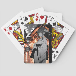 KAWAII Japanese Girl Card games Casinokort