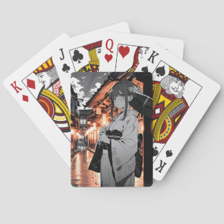 KAWAII Japanese Girl Card games Casinokort