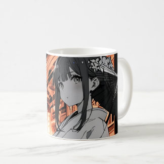 KAWAII Japanese Girl mug マグカップ Kaffemugg