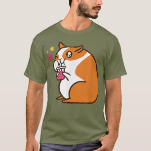Kawaii Japansk Hamster Bubble Tea T Shirt