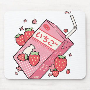 Kawaii japansk jordgubbsjuicebox musmatta