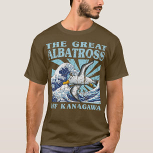 Kawaii Japansk Underbar Wave Underbar Albatross Cu T Shirt