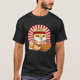 Kawaii Japanska Anime Shiba Inu Ramen Cute Japanes T Shirt