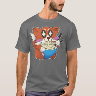 Kawaii Japanska Ramen Fox Anime Manga Graphic Japa T Shirt