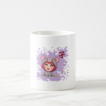 Kawaii Japanska Zodiak Råtta – Året för Råttan