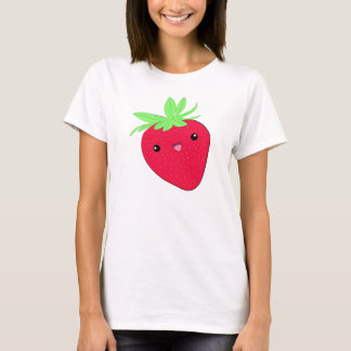 Kawaii jordgubbet-skjorta tee
