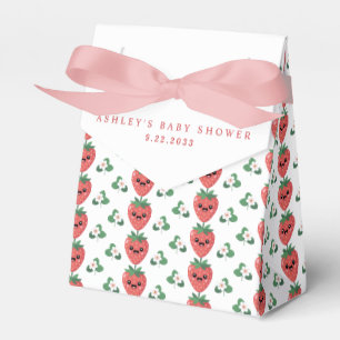 Kawaii Jordgubbs Baby Shower Presentaskar